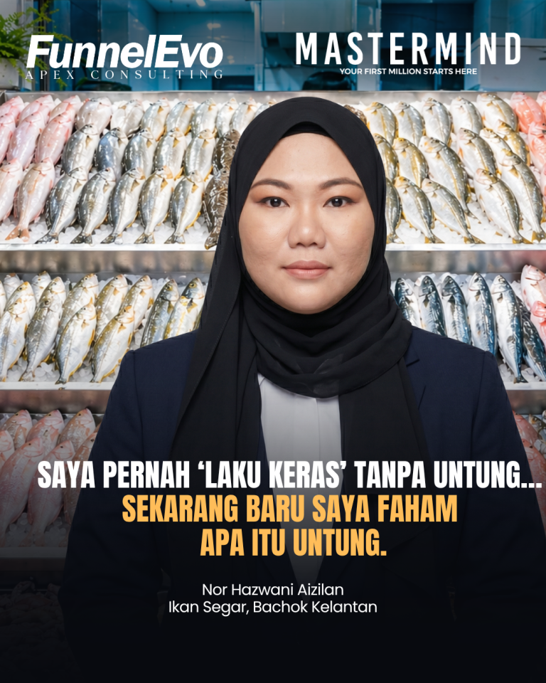 Saya Pernah ‘Laku Keras’ Tanpa Untung… Sekarang Baru Saya Faham Apa Itu untung.