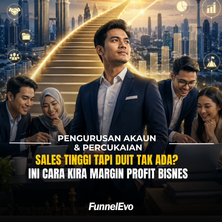 Sales Tinggi Tapi Duit Tak Ada? Ini Cara Kira Margin Profit Bisnes