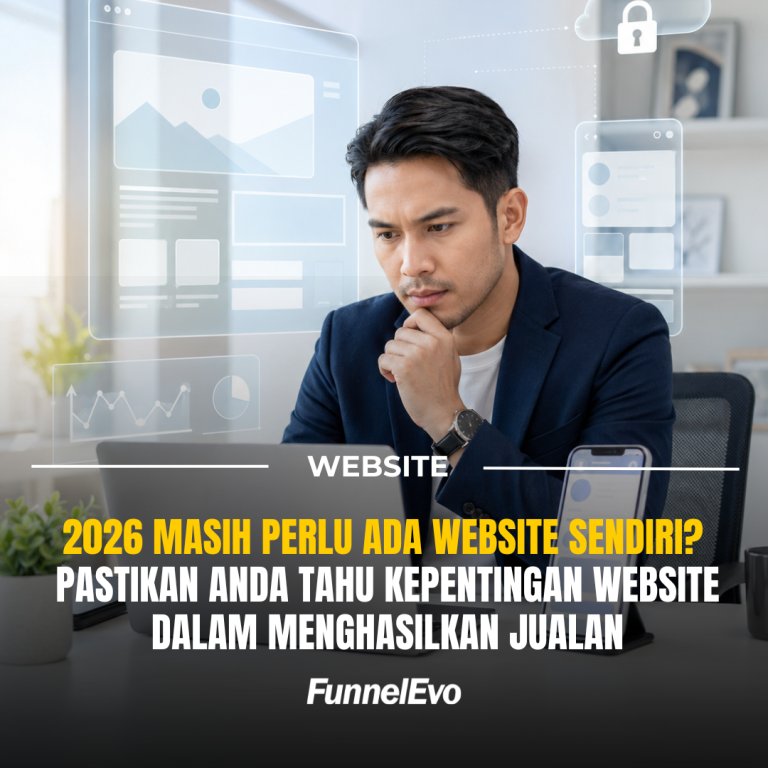 Masih Perlu Ada Website Sendiri Pada 2026? Ini Sebab Ramai Usahawan Silap Membuat Keputusan