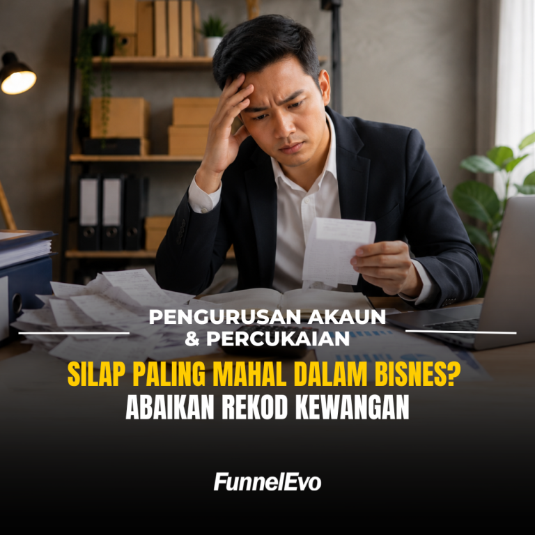 Silap Paling Mahal Dalam Bisnes? Abaikan Rekod Kewangan