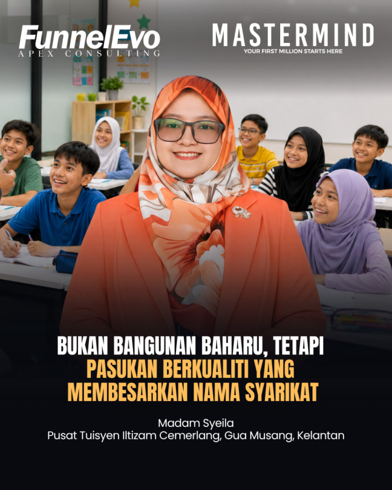 Bukan Bangunan Baharu, Tetapi Pasukan Berkualiti Yang Membesarkan Nama Syarikat