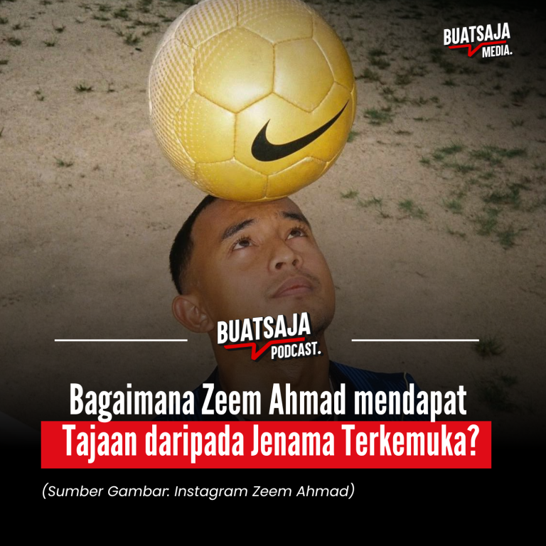 Bagaimana Zeem Ahmad mendapat Tajaan daripada Jenama Terkemuka?