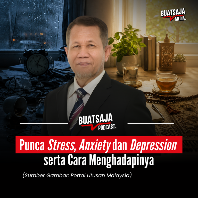 Punca Stress, Anxiety dan Depression serta Cara Menghadapinya