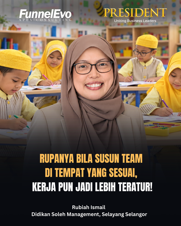 Rupanya Bila Susun Orang Di Tempat Yang Sesuai, Kerja Pun Jadi Lebih Teratur!