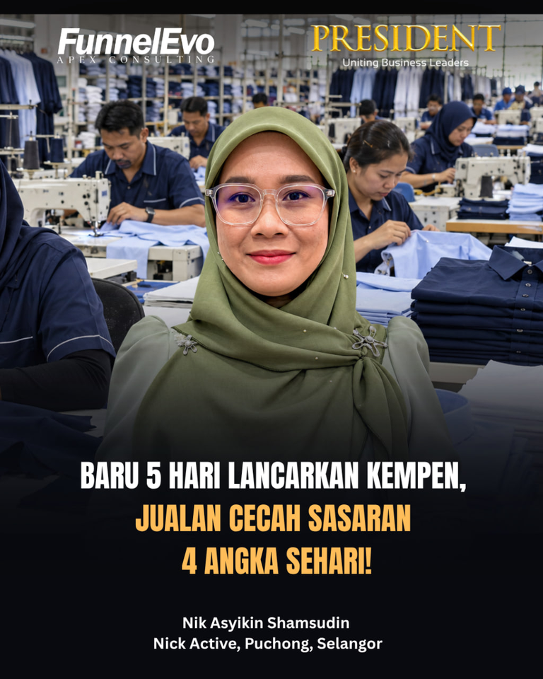 Baru 5 Hari Lancarkan Kempen, Jualan Cecah Sasaran 4 Angka Sehari!